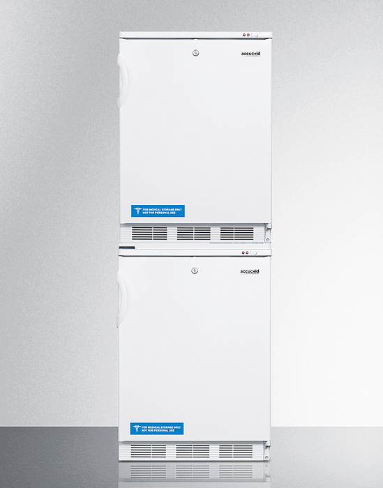 Summit 24" Wide Stacked All-Freezers Refrigerators Summit Appliance