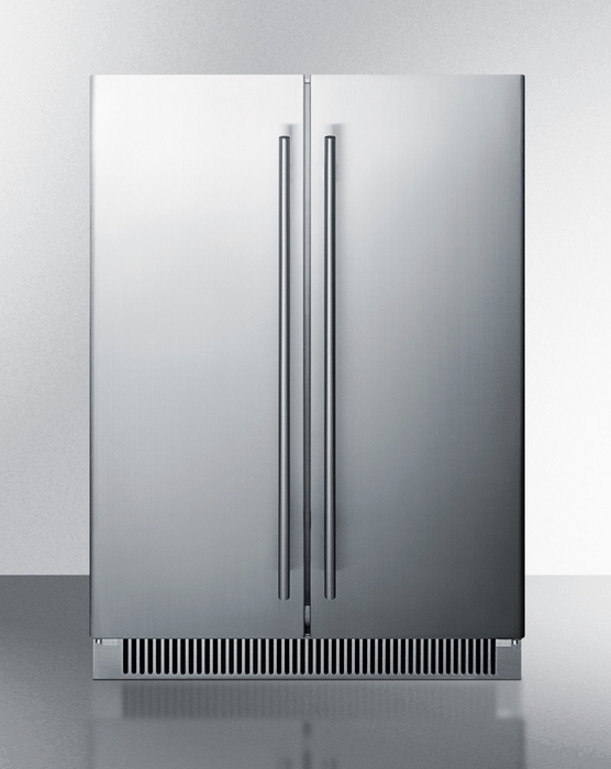 Summit 24" Wide Built-In Outdoor Wine/Beverage Center Refrigerator Accessories Summit Appliance
