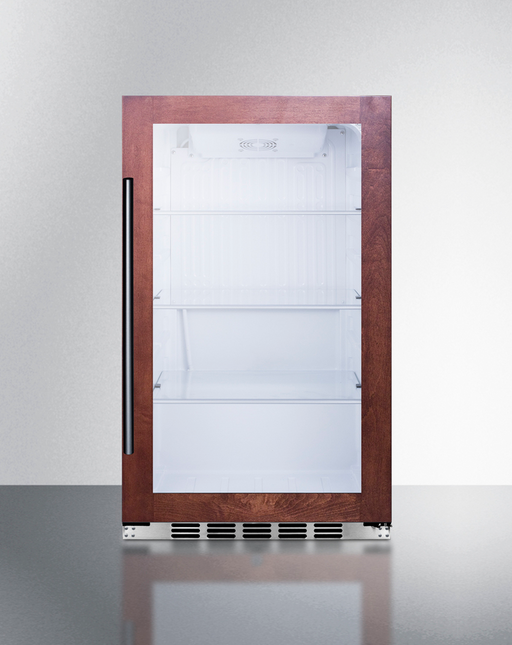 Summit Shallow Depth Indoor/Outdoor Beverage Cooler Refrigerator Accessories Summit Appliance