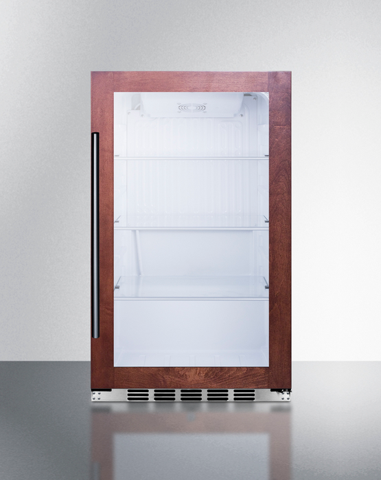 Summit Shallow Depth Indoor/Outdoor Beverage Cooler Refrigerator Accessories Summit Appliance