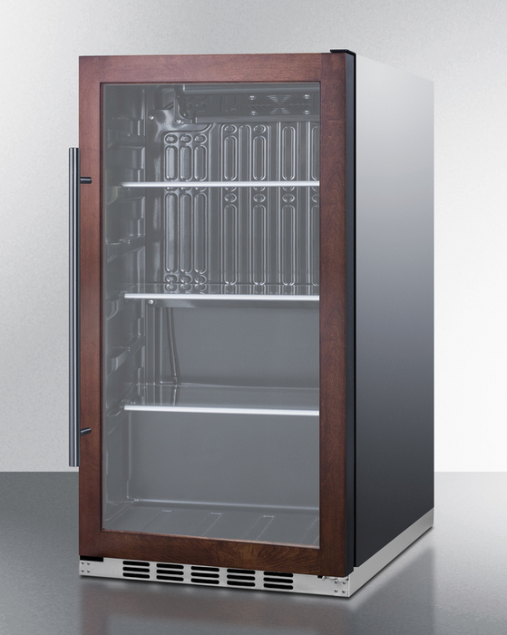 Summit Shallow Depth Indoor/Outdoor Beverage Cooler Refrigerator Accessories Summit Appliance