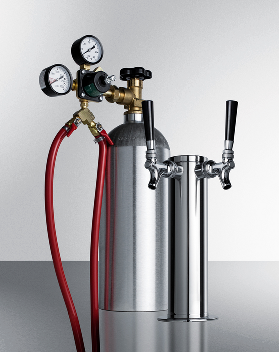 Summit 24" Wide Built-In Cold Brew Coffee Kegerator Refrigerator Accessories Summit Appliance