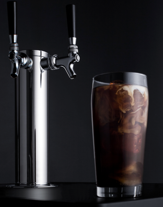 Summit 24" Wide Built-In Cold Brew Coffee Kegerator Refrigerator Accessories Summit Appliance