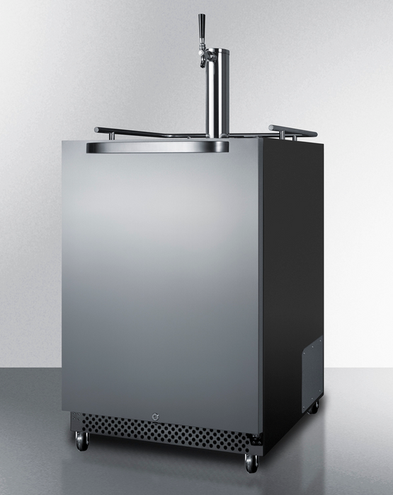 Summit 24" Wide Built-In Outdoor Kegerator Refrigerator Accessories Summit Appliance