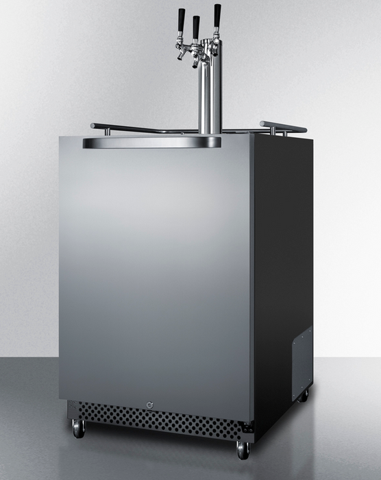 Summit 24" Wide Built-In Outdoor Kegerator Refrigerator Accessories Summit Appliance