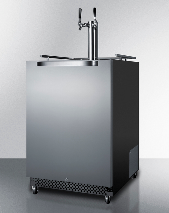 Summit 24" Wide Built-In Outdoor Wine Kegerator Refrigerator Accessories Summit Appliance
