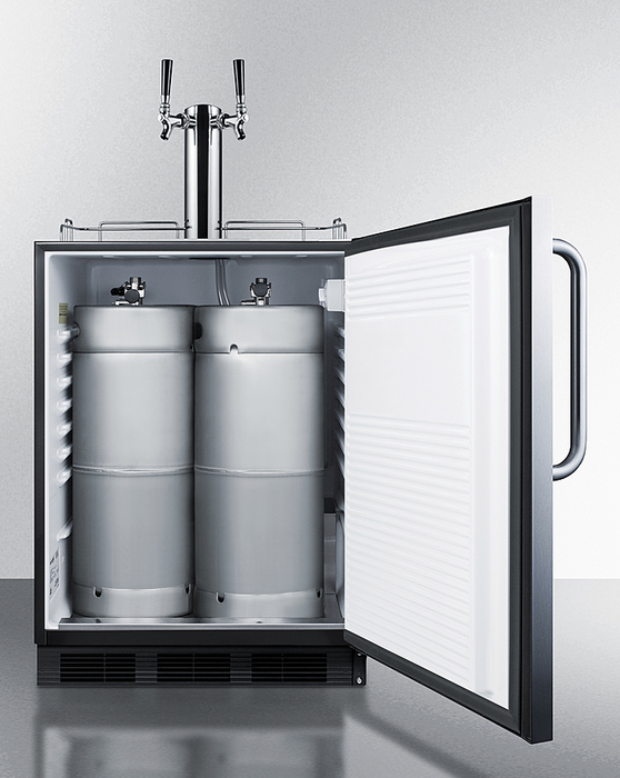 Summit 24" Wide Outdoor Wine Kegerator, ADA Compliant Refrigerator Accessories Summit Appliance