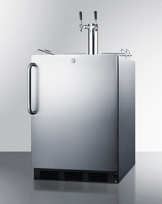 Summit 24" Wide Outdoor Wine Kegerator, ADA Compliant Refrigerator Accessories Summit Appliance