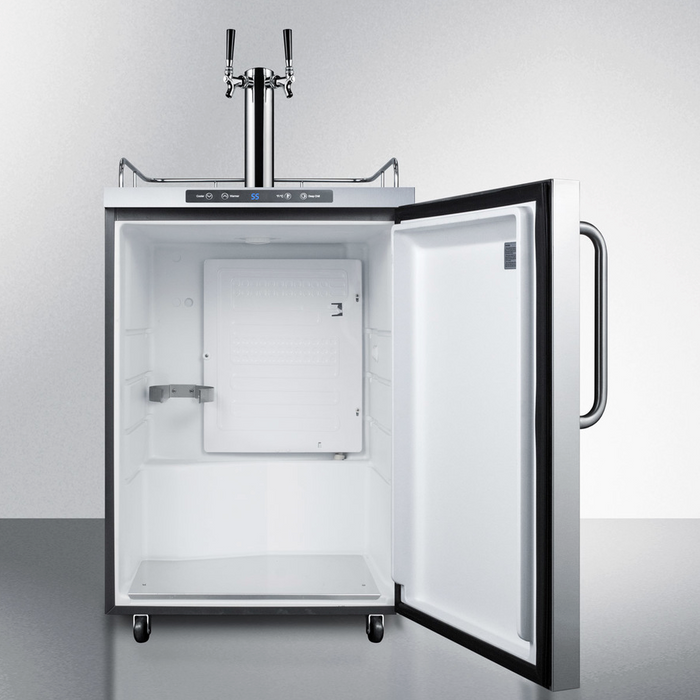 Summit 24" Wide Outdoor Kegerator Refrigerator Accessories Summit Appliance