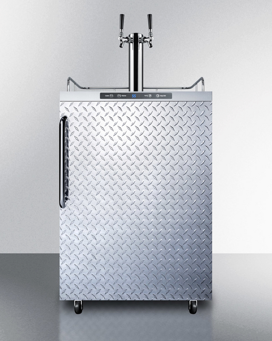 Summit 24" Wide Outdoor Kegerator Refrigerator Accessories Summit Appliance