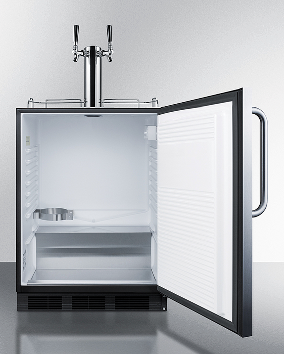 Summit 24" Wide Outdoor Kegerator, ADA Compliant Refrigerator Accessories Summit Appliance