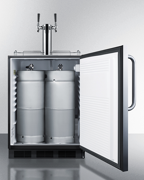 Summit 24" Wide Outdoor Kegerator, ADA Compliant Refrigerator Accessories Summit Appliance