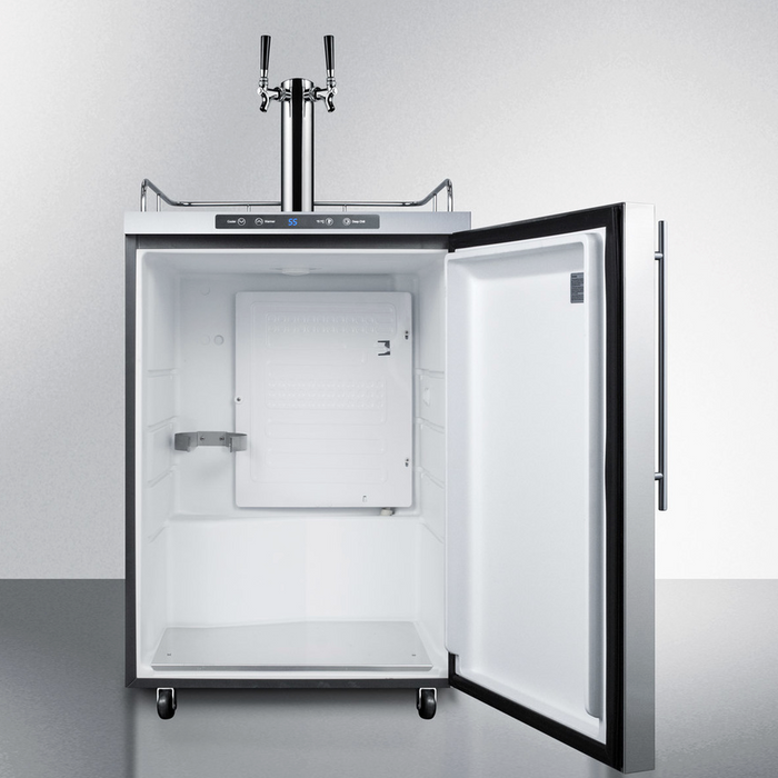 Summit 24" Wide Outdoor Kegerator Refrigerator Accessories Summit Appliance