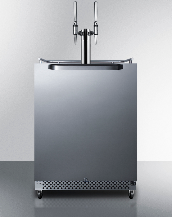 Summit 24" Wide Built-In Outdoor Nitro-Infused Coffee Kegerator Refrigerator Accessories Summit Appliance
