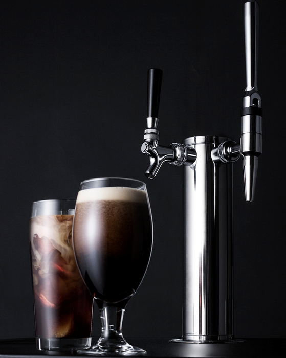 Summit 24" Wide Built-In Outdoor Cold Brew/Nitro-Infused Coffee Kegerator Refrigerator Accessories Summit Appliance