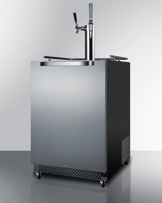 Summit 24" Wide Built-In Outdoor Cold Brew/Nitro-Infused Coffee Kegerator Refrigerator Accessories Summit Appliance