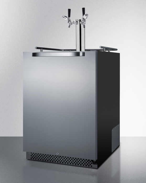 Summit 24" Wide Built-In Outdoor Kegerator with TapLocks Refrigerator Accessories Summit Appliance