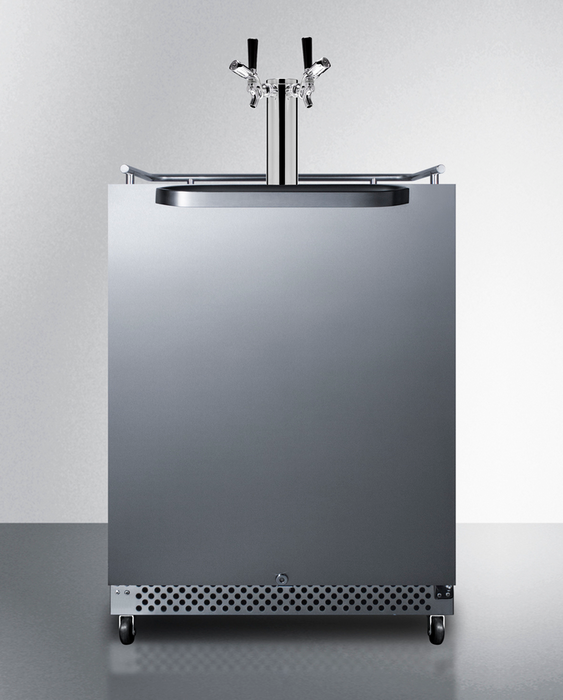 Summit 24" Wide Built-In Outdoor Kegerator with TapLocks Refrigerator Accessories Summit Appliance