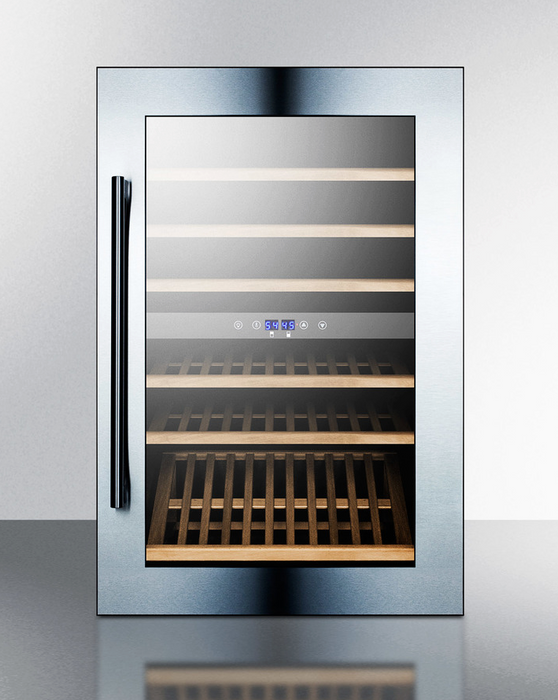 Summit 51 Bottle Integrated Wine Cellar Refrigerator Accessories Summit Appliance
