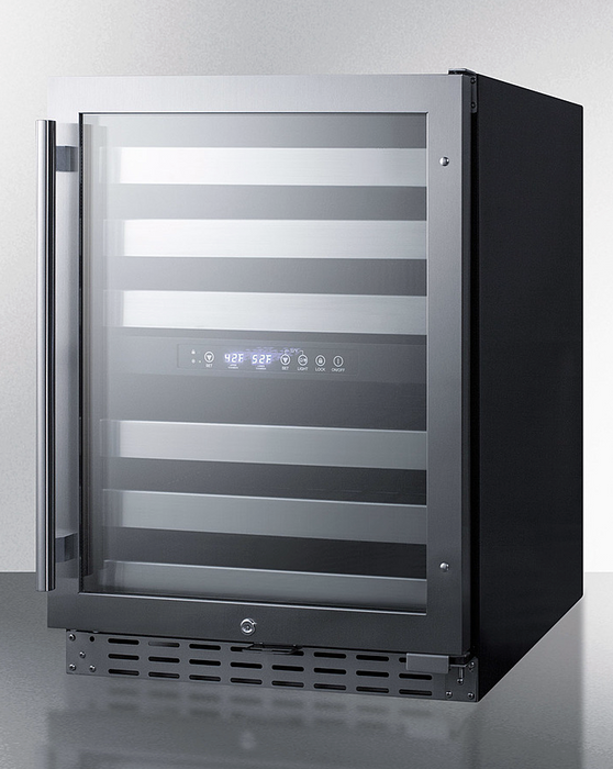 Summit 24" Wide Built-In Wine Cellar, ADA Compliant Refrigerator Accessories Summit Appliance