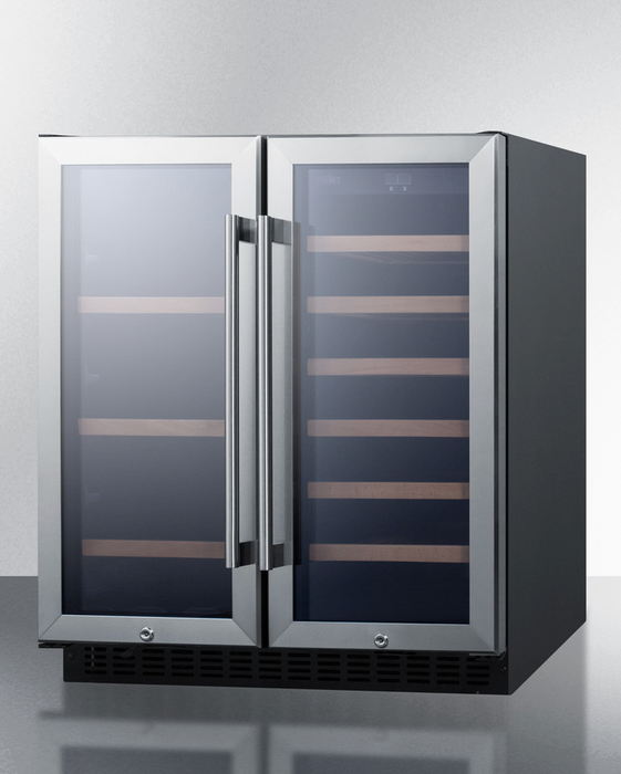 Summit 30" Wide Built-In Wine/Beverage Center Refrigerator Accessories Summit Appliance