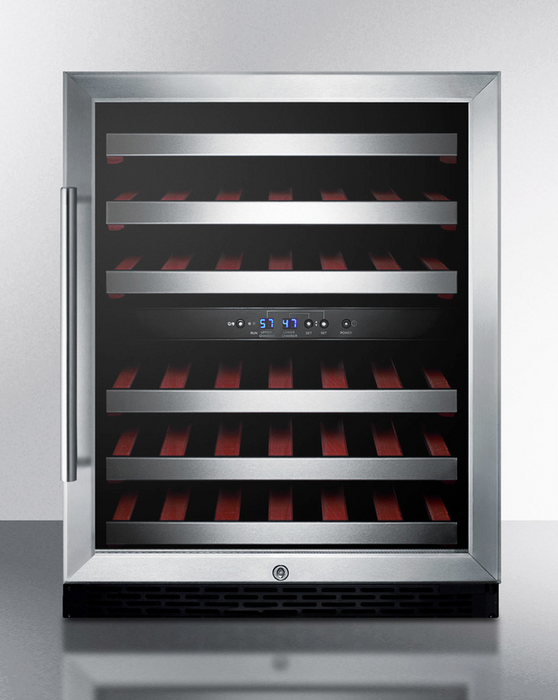 Summit 24" Wide Built-In Wine Cellar, ADA Compliant Refrigerator Accessories Summit Appliance