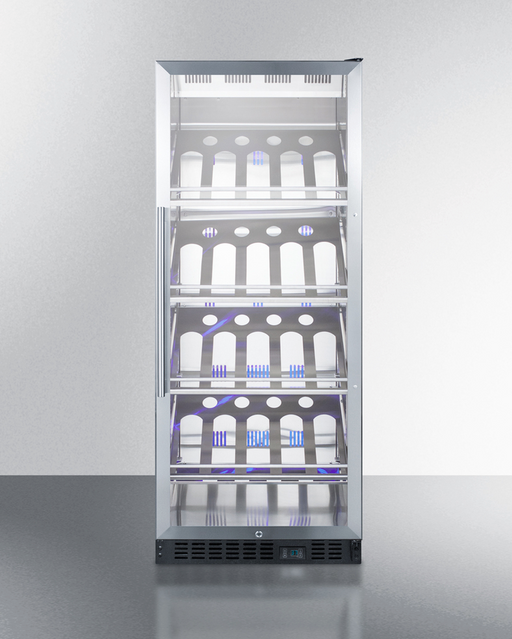 Summit 24" Wide Single Zone Commercial Wine Cellar Refrigerator Accessories Summit Appliance   