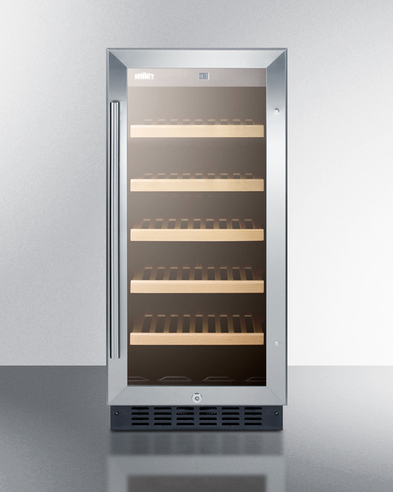 Summit 15" Wide Built-In Wine Cellar, ADA Compliant Refrigerator Accessories Summit Appliance