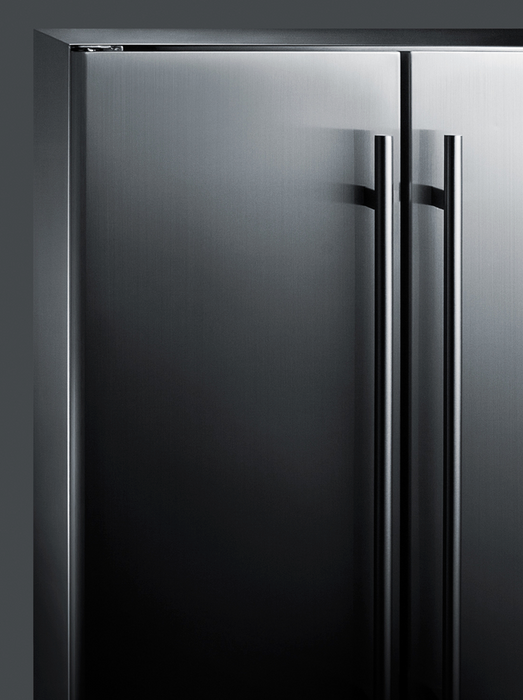 Summit 24" Wide Built-In Outdoor Wine/Beverage Center Refrigerator Accessories Summit Appliance
