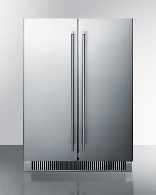 Summit 24" Wide Built-In Outdoor Wine/Beverage Center Refrigerator Accessories Summit Appliance