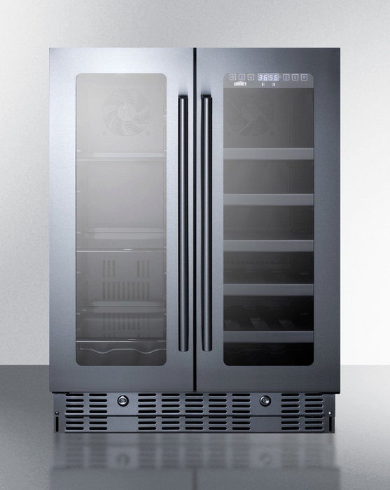Summit 24" Built-In Wine/Beverage Center, ADA Compliant Refrigerator Accessories Summit Appliance
