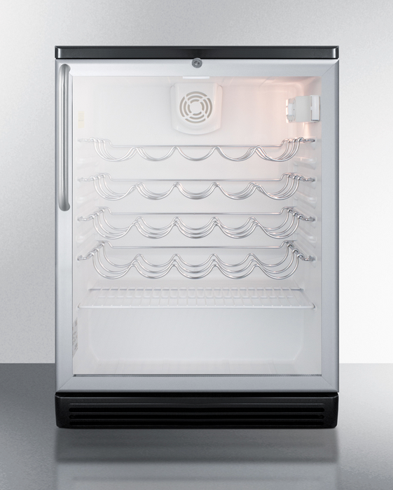 Summit 24" Wide Built-In Wine Cellar Refrigerator Accessories Summit Appliance