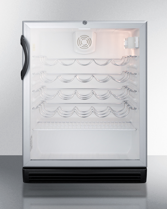 Summit 24" Wide Built-In Wine Cellar, ADA Compliant Refrigerator Accessories Summit Appliance