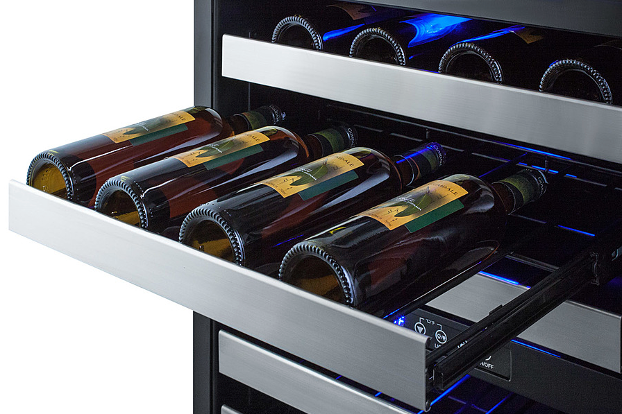 Summit 24" Wide Built-In Wine Cellar, ADA Compliant Refrigerator Accessories Summit Appliance