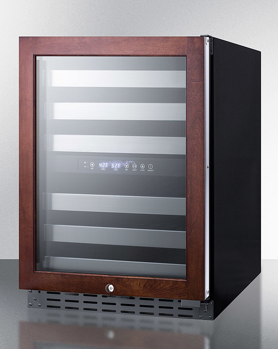 Summit 24" Wide Built-In Wine Cellar, ADA Compliant Refrigerator Accessories Summit Appliance