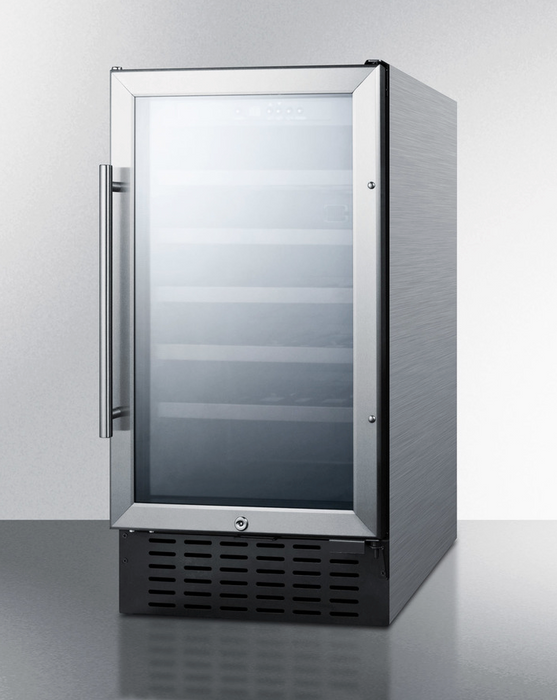 Summit 18" Wide Built-In Wine Cellar, ADA Compliant Refrigerator Accessories Summit Appliance