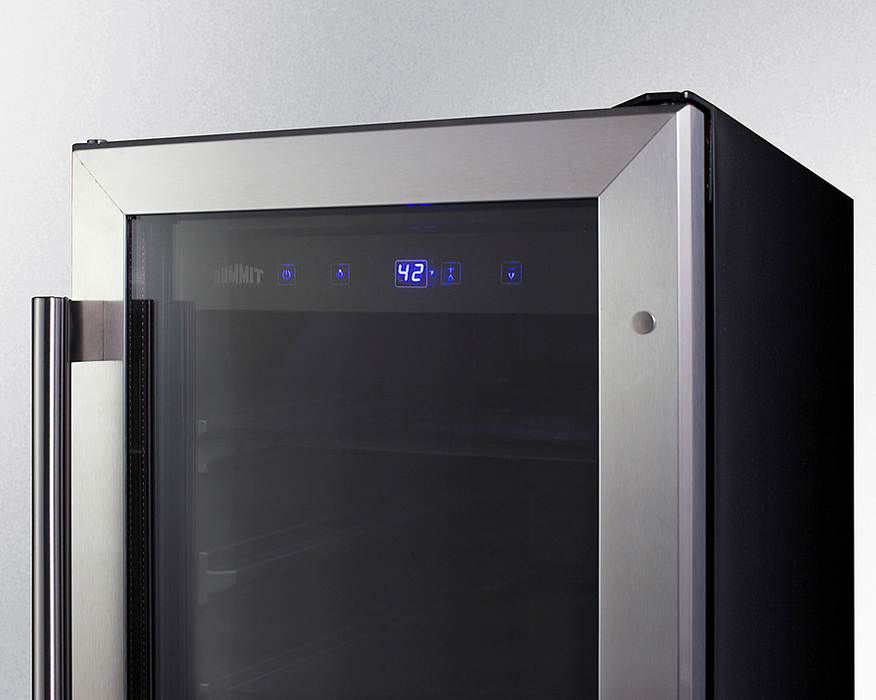 Summit 15" Wide Built-In Beverage Center, ADA Compliant Refrigerator Accessories Summit Appliance