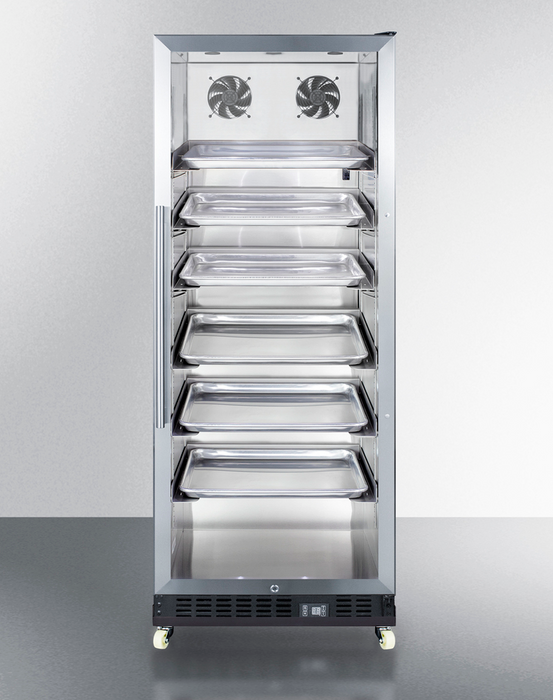 Summit 24" Wide Mini Reach-In Beverage Center with Dolly Refrigerator Accessories Summit Appliance