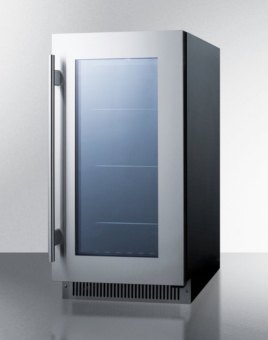 Summit 18" Wide Built-In Beverage Center Refrigerator Accessories Summit Appliance