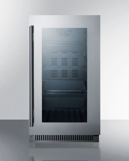 Summit 18" Wide Built-In Beverage Center Refrigerator Accessories Summit Appliance