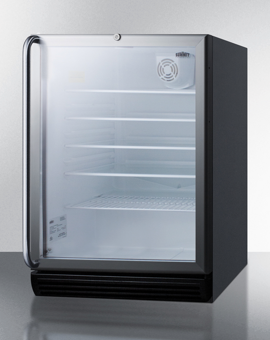 Summit 24" Wide Built-In Beverage Center, ADA Compliant Refrigerator Accessories Summit Appliance
