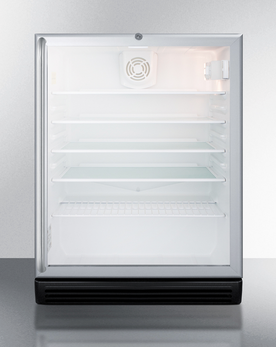 Summit 24" Wide Built-In Beverage Center, ADA Compliant Refrigerator Accessories Summit Appliance