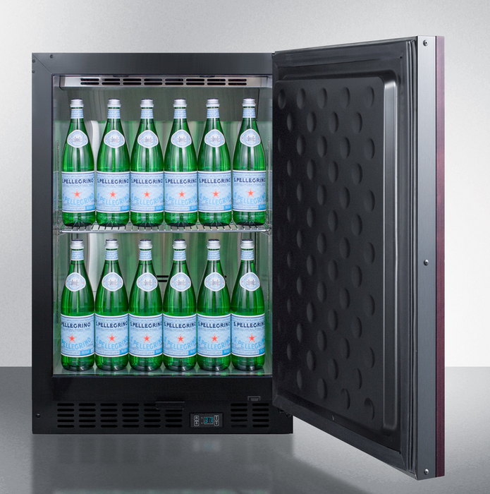 Summit 24" Wide Built-In Beverage Center (Panel Not Included) Refrigerator Accessories Summit Appliance
