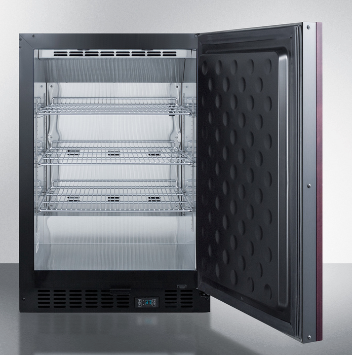 Summit 24" Wide Built-In Beverage Center (Panel Not Included) Refrigerator Accessories Summit Appliance