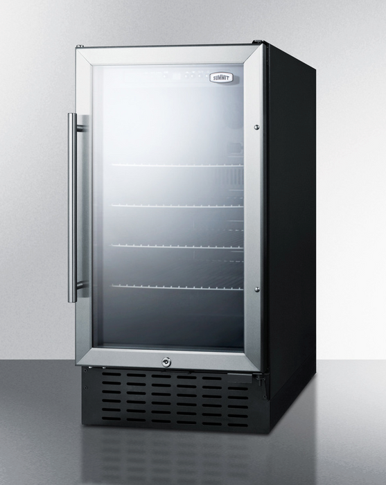 Summit 18" Wide Built-In Beverage Center, ADA Compliant Refrigerator Accessories Summit Appliance