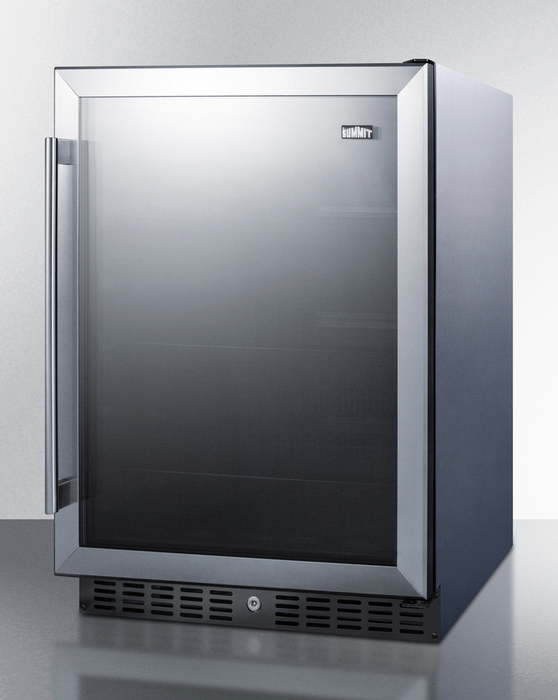 Summit 24" Wide Built-In Beverage Center, ADA Compliant Refrigerator Accessories Summit Appliance