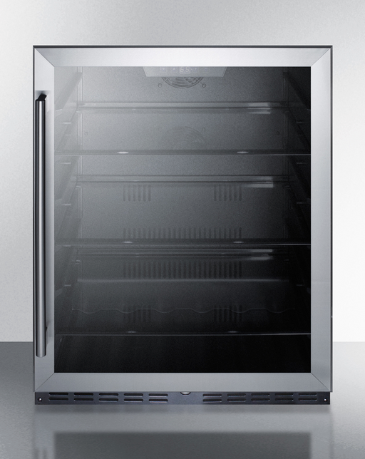 Summit 24" Wide Built-In Beverage Center, ADA Compliant Refrigerator Accessories Summit Appliance