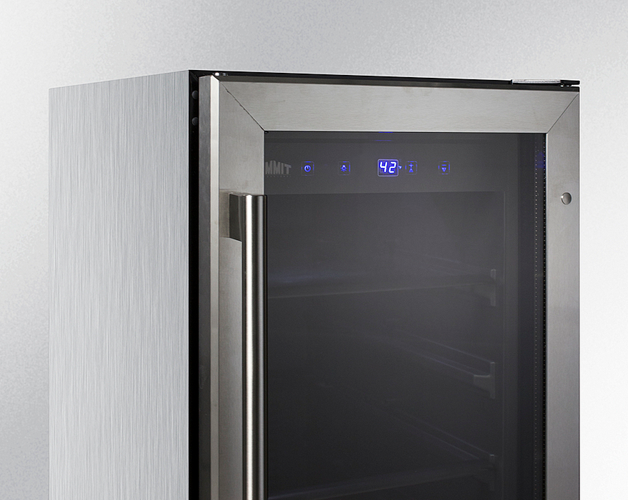 Summit 15" Wide Built-In Beverage Center, ADA Compliant Refrigerator Accessories Summit Appliance