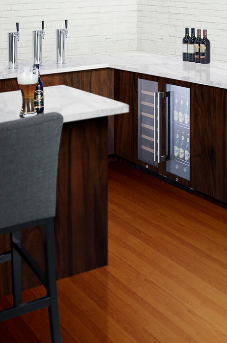 Summit 15" Wide Built-In Beverage Center (Panel Not Included) Refrigerator Accessories Summit Appliance