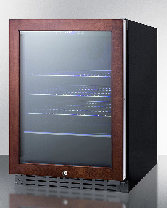 Summit 24" Wide Built-In Beverage Cooler, ADA Compliant Refrigerator Accessories Summit Appliance